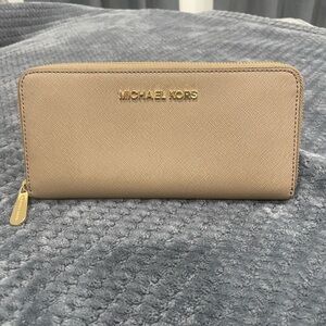 Michael Kors Tan Wallet